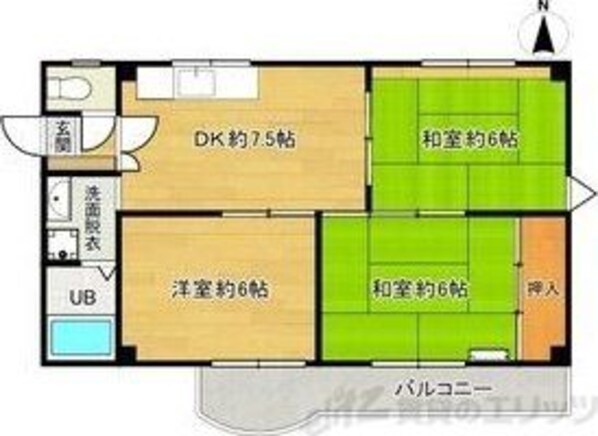 ジョリメゾンの物件間取画像